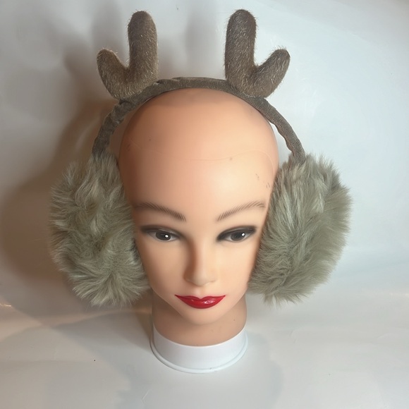 Puffy Furry Earmuffs Women & Teens NWT